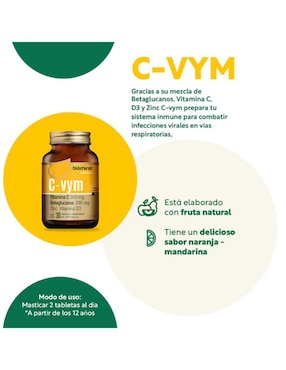 C-Vym Biomiral de 30 tabletas