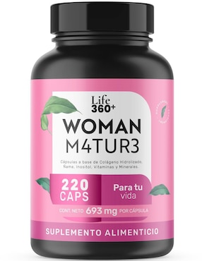 Suplemento Alimenticio Woman M4TUR3 Life360+ Con Colagéno Hidrolizado