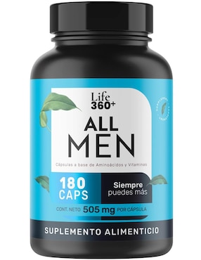 Suplemento Alimenticio All Men Life360+