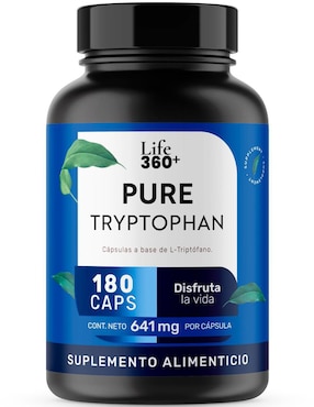 Suplemento Alimenticio Pure Tryptophan Life360+ Con L-triptófano