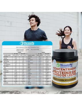 Concentrado Proteína de Suero de Leche Veralife de 500 g