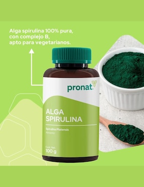 Alga spirulina Pronat de 100 g