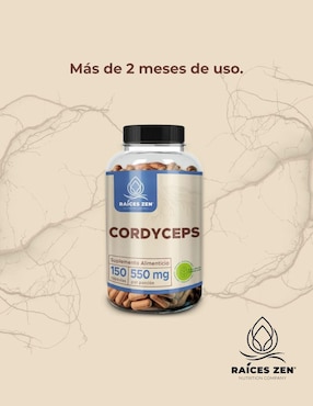 Cordyceps Raíces Zen de 150 cápsulas