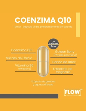 Coenzima Q10 Flow de 30 cápsulas