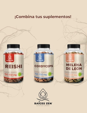 Melena de León Raíces Zen de 150 cápsulas