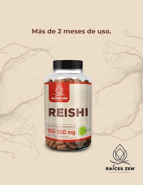 Hongo Reishi Raíces Zen de 150 cápsulas