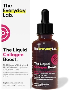 The Liquid Collagen Boost The Everyday Lab Con Colágeno Hidrolizado Con Biotina Y ácido Hialurónico