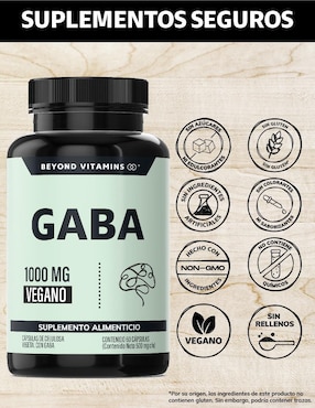 GABA Aminoacidos Beyond Vitamins de 60 cápsulas
