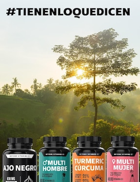Ajo Negro con Semilla de Uva Beyond Vitamins de 60 cápsulas