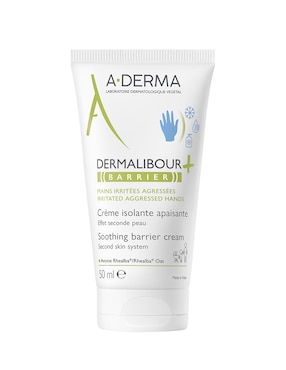 Crema para manos recomendada para calmar y aliviar la piel día y noche Aderma Dermalibour: Barrier para piel sensible