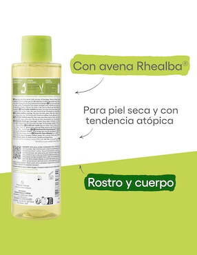 Limpiador rostro y cuerpo Exomega control Aderma para calmar la piel