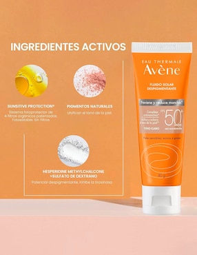 Protector solar FPS 50 Fluido solar despigmentante Avène 40 g