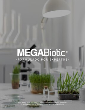 Probióticos y prebióticos con creatina men edition megabiotic Megabiotic de 60 cápsulas