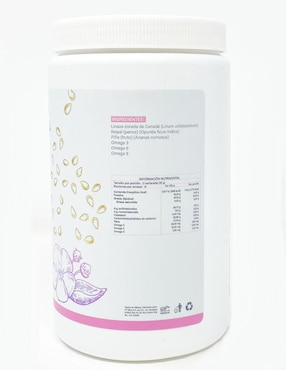 Fibra en Polvo Bikini Burn con linaza dorada de canadá de 450 g