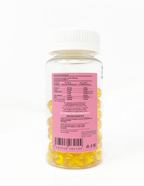 Aceite de Linaza Bikini Burn con omega 6 de 125 cápsulas