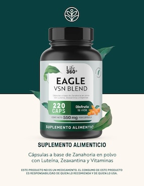 Vision Blend Life360+ con luteina de 220 cápsulas