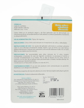 Cuidado de los pies Certus Pharma