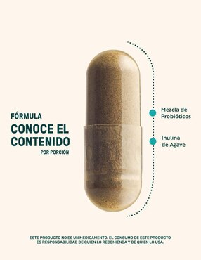 200 Billones Probiotics Life360+ con Inulina y Cepas Activas de 120 Cápsulas Life360+