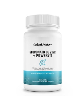 Gluconato De Zinc Salud & Vida MX