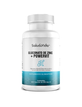 Gluconato De Zinc Salud & Vida