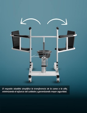 Silla transportadora Nanofort Hidráulica