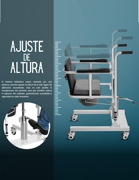 Silla transportadora Nanofort Hidráulica