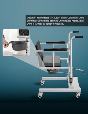 Silla transportadora Nanofort Hidráulica