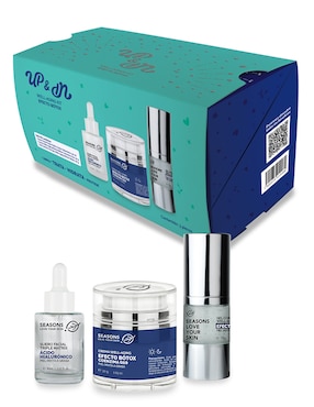 Kit tratamiento facial reafirmante antiedad Seasons