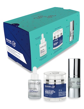 Kit tratamiento facial reafirmante antiedad Seasons