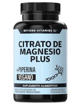 Citrato De Magnesio Plus Con Piperina Beyond Vitamins