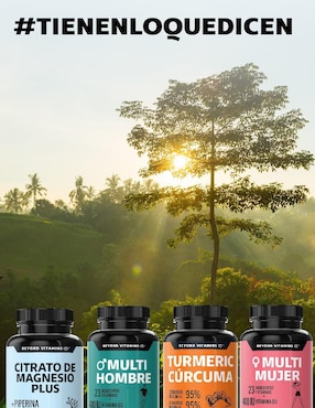 Citrato de Magnesio Plus con Piperina Beyond Vitamins de 180 cápsulas