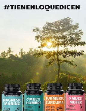 Magnesio Marino Plus Natural SIMAG con Piperina Beyond Vitamins de 60 cápsulas