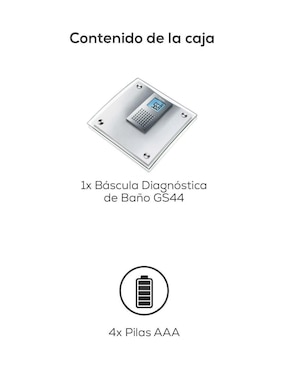Báscula digital Beurer