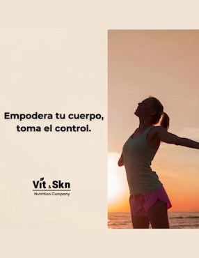 Vitamina D3 y K2 Vit & Skn Nutrition Company de 60 cápsulas