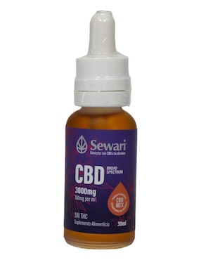 Gotas CBD Sin Thc Sewari sabor coco de 30 ml