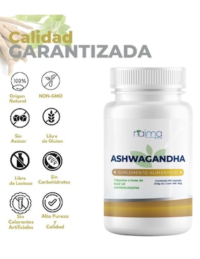 Ashwagandha Naima de 100 cápsulas
