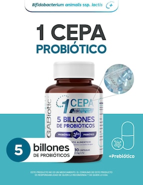 Probióticos 5 Billones MegaBiotic Megabiotic con probióticos de 30 cápsulas