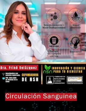 Dynamic Circulation Natural Smart Nutrition con arginina de 90 cápsulas