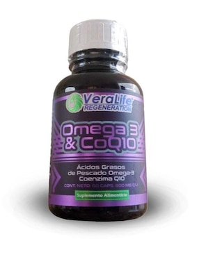 Omega 3 Coq10 Veralife Con Omega 3