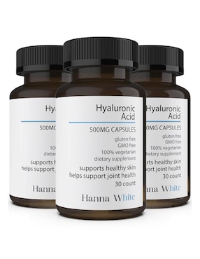 Kit de suplementos alimenticios de Ácido Hialurónico Hanna White
