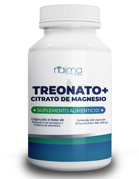 Treonato De Magnesio Con Citrato De Magnesio Naima