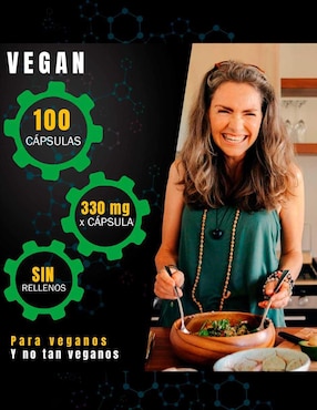 Vegan Omega 3, 6 y 9 Natural Smart Nutrition de 100 cápsulas