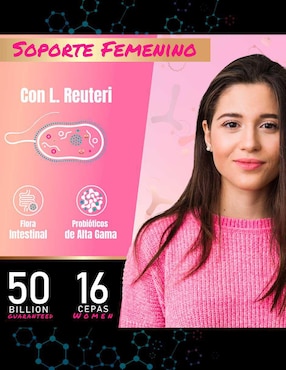 Probioticos para Mujer Natural Smart Nutrition con probióticos 50 billones de ufc de 60 cápsulas