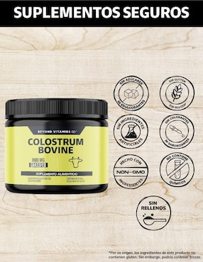 Calostro Bovino Grass Fed 30% Beyond Vitamins de 108 g