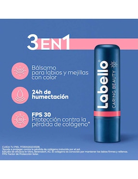 Bálsamo Labello Claring Beauty de 4.8 g