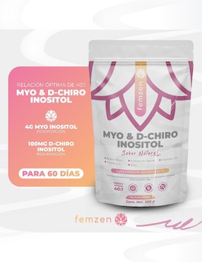 Myo & D-Chiro Inositol Femzen de 300 g