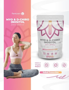 Myo & D-Chiro Inositol Femzen de 300 g
