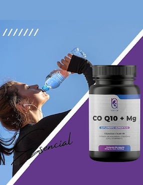 Coenzima Q 10 Con Citrato De Magnesio Y Vitamina C Naima Naima con coenzima Q10 de 100 cápsulas