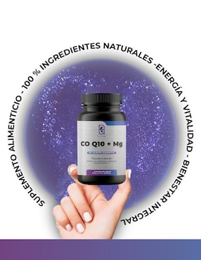Coenzima Q 10 Con Citrato De Magnesio Y Vitamina C Naima Naima con coenzima Q10 de 100 cápsulas
