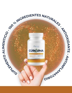 Cúrcuma con Pimienta Negra Naima de 100 cápsulas